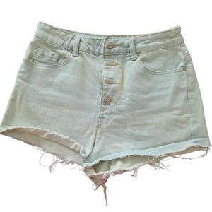 Bdg - high rise mini denim shorts